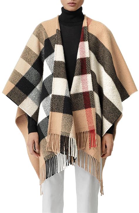 Burberry cashmere cape jacket